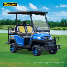 Excar 4 plazas coche de golf eléctrico troyano batería carrito de golf eléctrico con errores